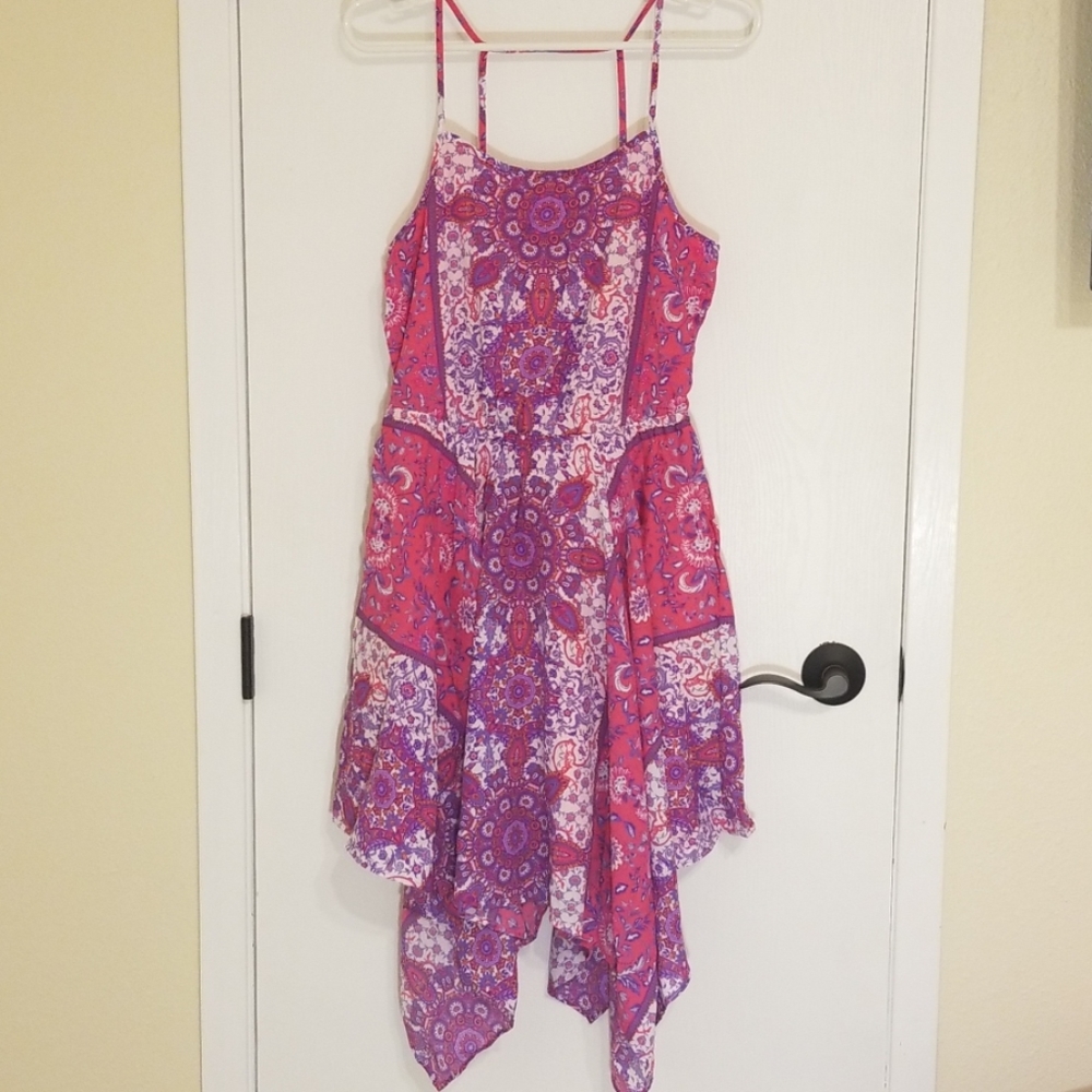 Women's Pink Hanky Dress